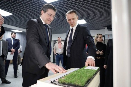 Глеб Никитин: Открыли инновационный учебный центр строительной академии «Технониколь» и ННГАСУ в Нижнем Новгороде