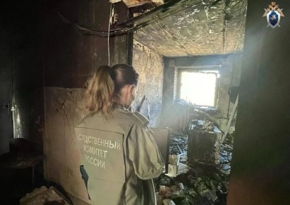 В Ленинском районе Нижнего Новгорода возбуждено уголовное дело после гибели двух человек при пожаре