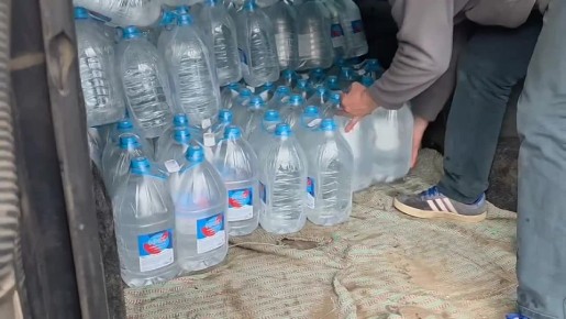 Игорь Кастюкевич: Отгрузили и передали для жителей Голопристанского муниципального округа 1,5 тонны бутилированной питьевой воды