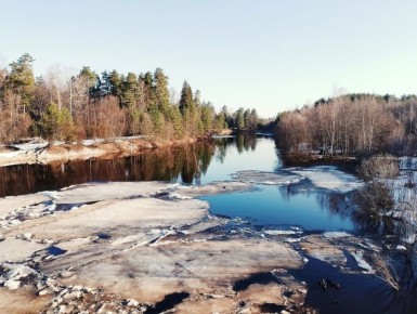 Весеннее половодье набирает интенсивность в Керженском заповеднике