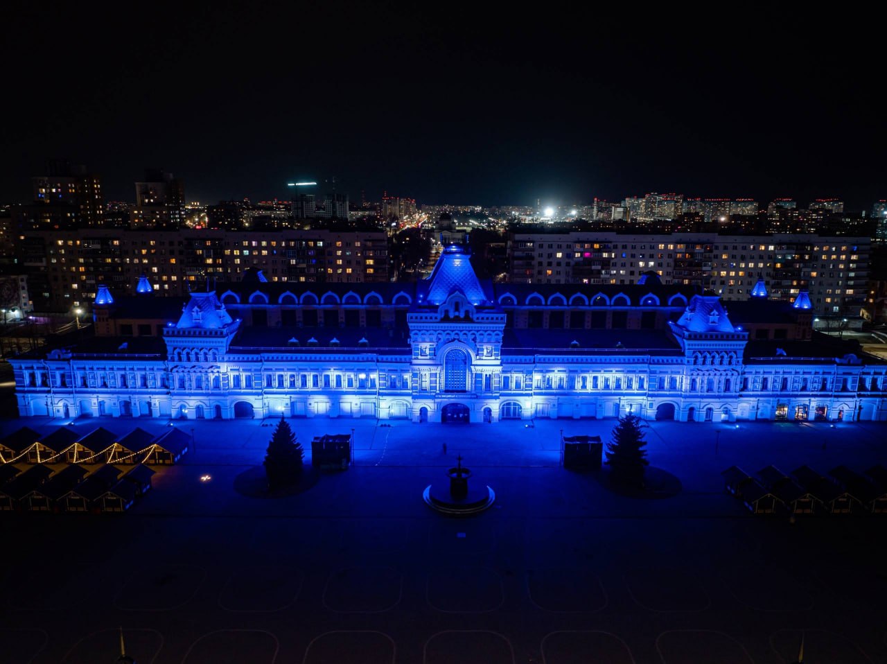 Нижний Новгород сегодня присоединится к акции «Зажги синим»