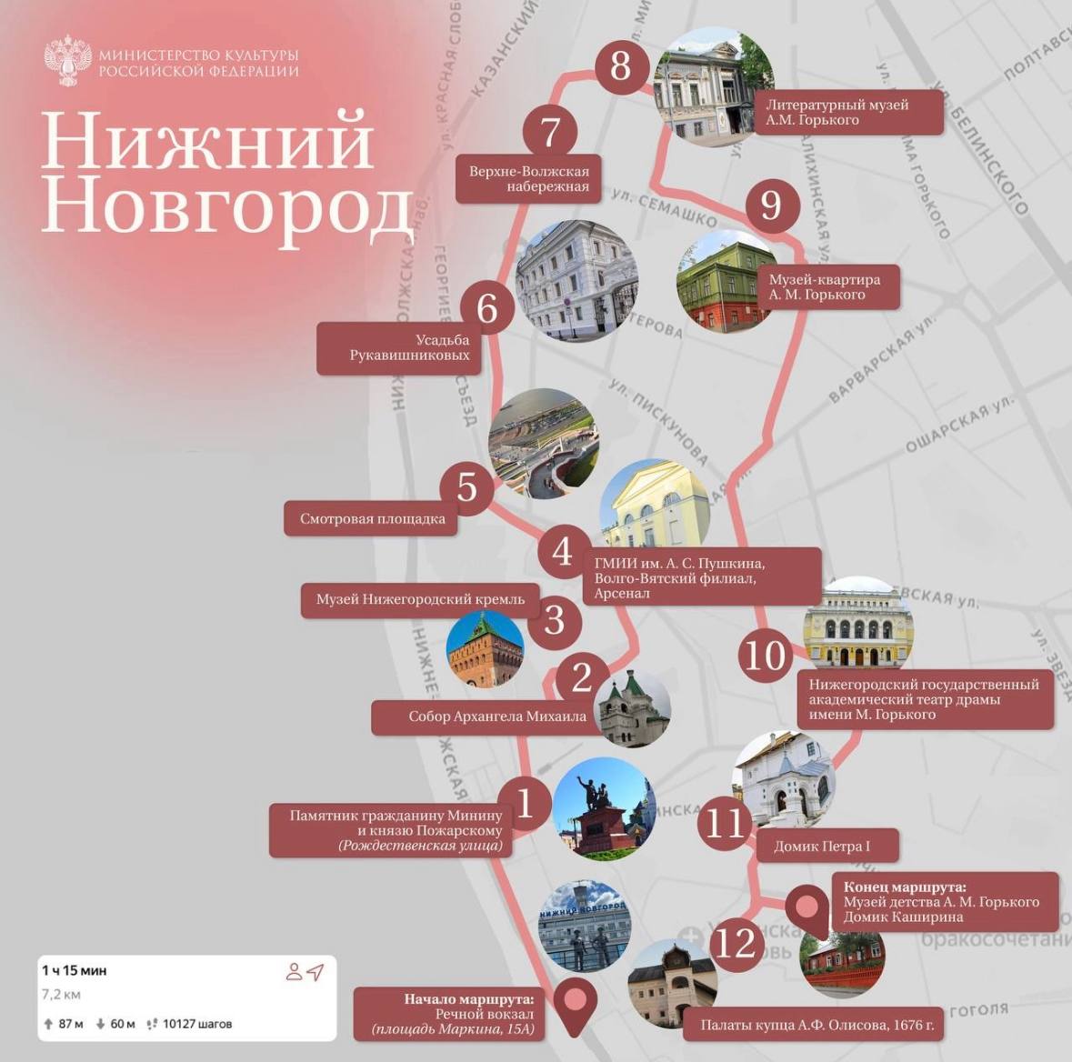 Маршрут построен: дневная норма шагов по культурным тропам
