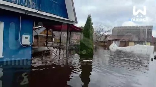 Село Кантаурово постепенно уходит под воду