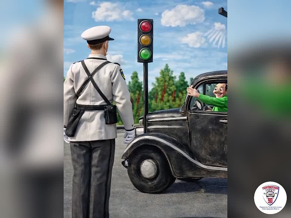 К 90-летию Госавтоинспекции в Арзамасе провели конкурс детских рисунков и «оживили» их с помощью нейросети