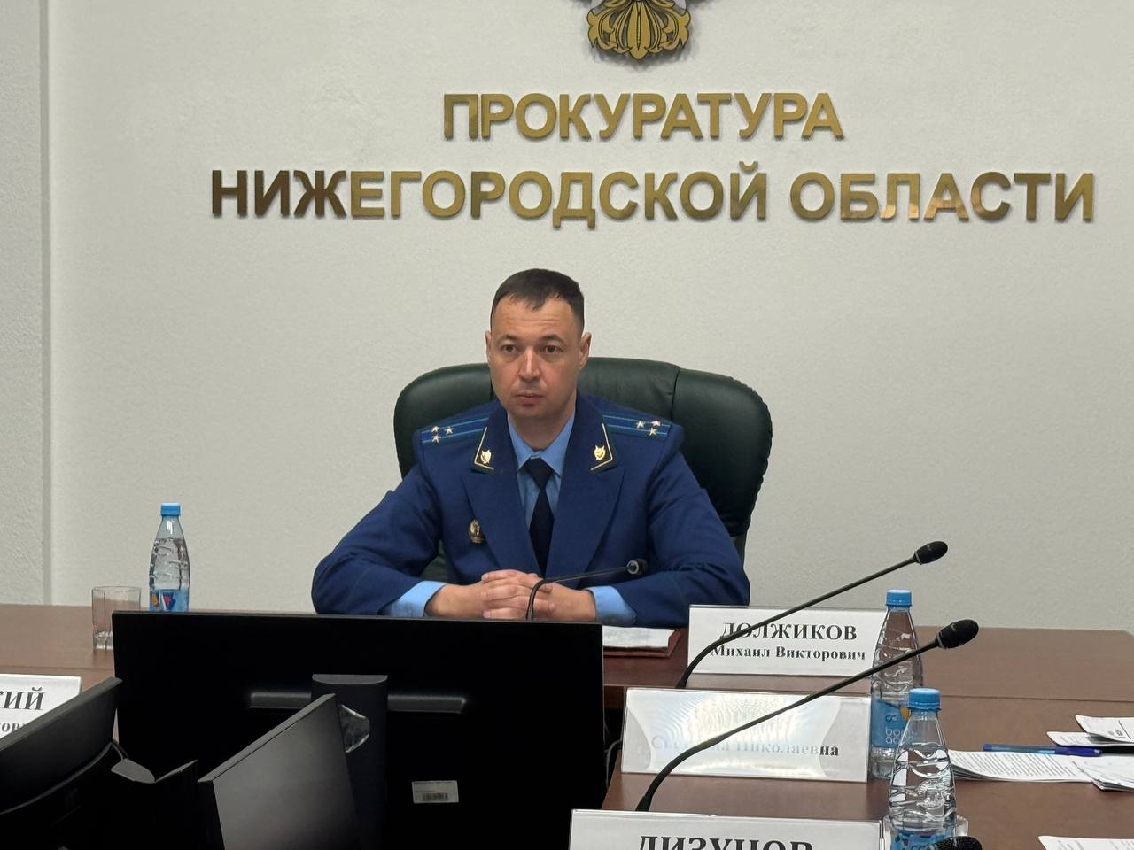 Сегодня исполняющий обязанности прокурора Нижегородской области Михаил Должиков посредством видео-конференц-связи провел прием предпринимателей