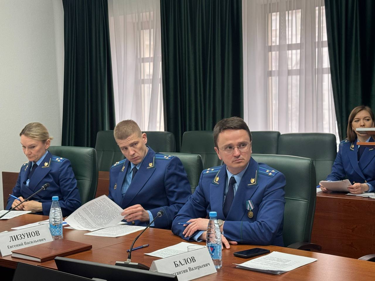 Сегодня исполняющий обязанности прокурора Нижегородской области Михаил Должиков посредством видео-конференц-связи провел прием предпринимателей Сегодня исполняющий обязанности прокурора Нижегородской области Михаил Должиков посредством видео-конференц-связи провел прием предпринимателей