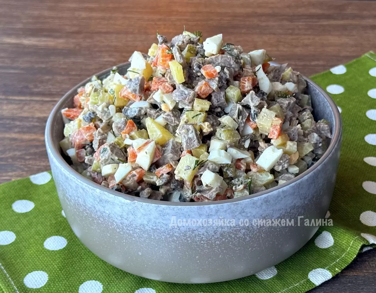 Салат с сердцем и грибами: идеальный рецепт для холодного времени года