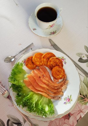 Сёмга с кофейно-лимонным ароматом: идеальное угощение к Вербному воскресенью