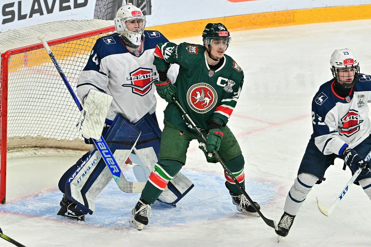 Нижегородская «Чайка» вышла в 1/4 финала Кубка Харламова, обыграв «Ирбис» в пятом матче серии