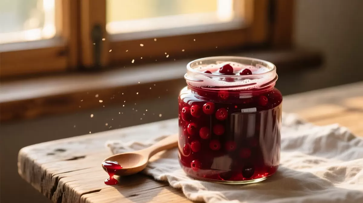 Как клюквенное варенье превращает осенние дни в кулинарное искусство