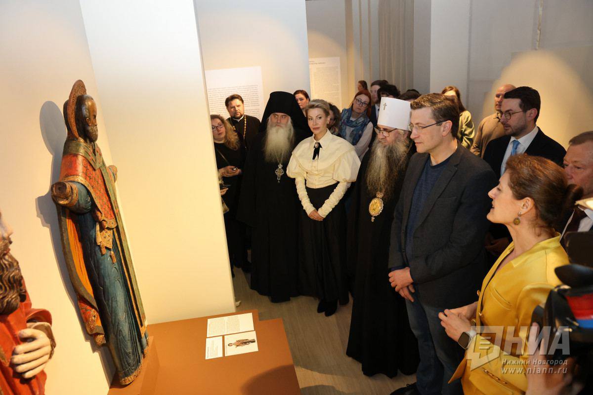 Сегодня в Нижнем Новгороде открылась невероятная выставка «Собор Святых» Сегодня в Нижнем Новгороде открылась невероятная выставка «Собор Святых»