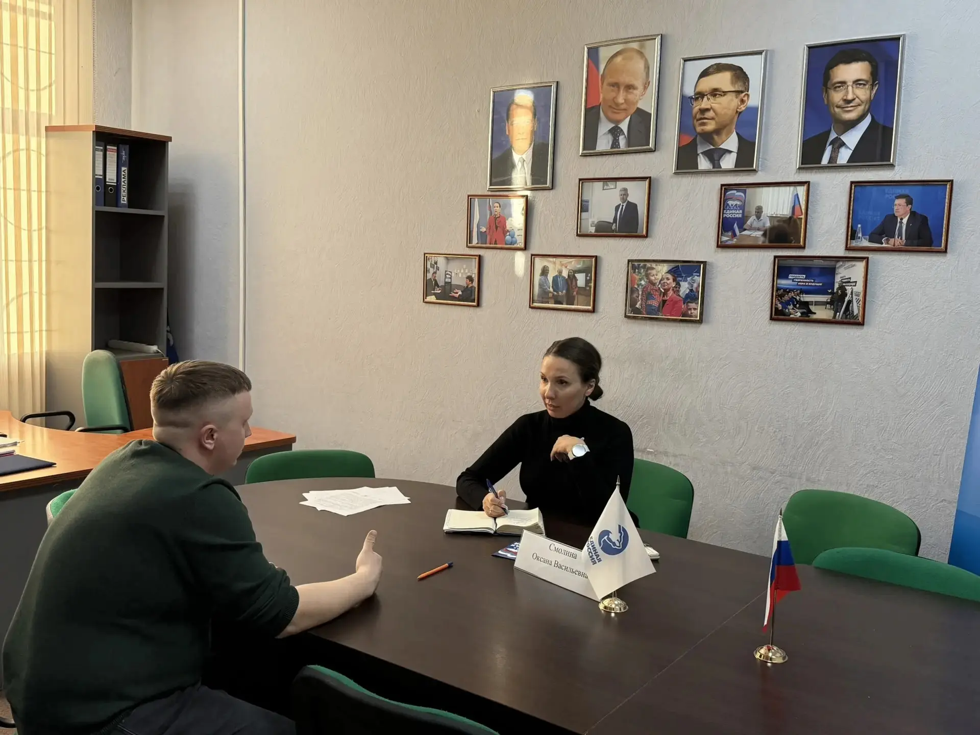 Оксана Смолина проконсультировала жителей Ленинского района