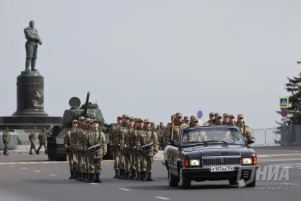 Центр Нижнего Новгорода будут перекрывать для подготовки к 9 Мая