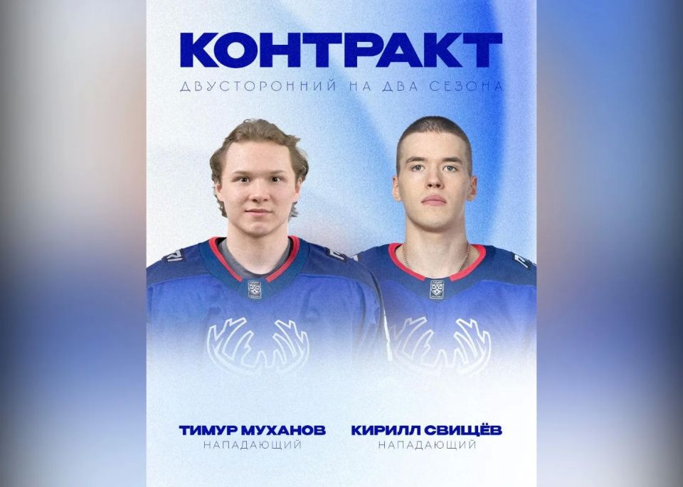 Форварды Муханов и Свищёв остаются в «Торпедо» еще на два года