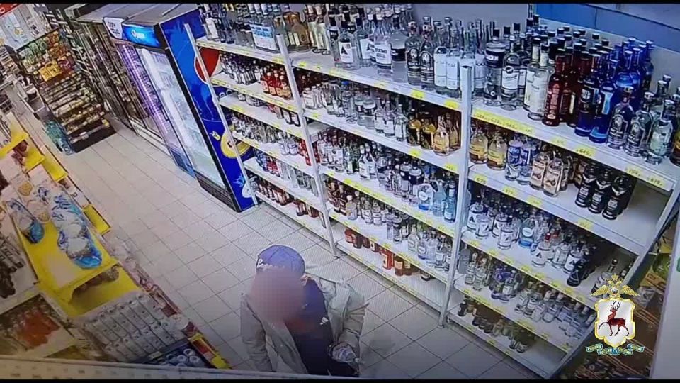 В Ветлужском районе задержан подозреваемый в открытом хищении алкоголя из магазина