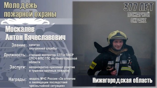 "Молодежь пожарной охраны"
