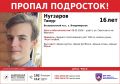 Внимание, в Нижегородской области в районе озера Светлояр пропал 16-летний юноша