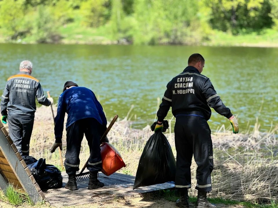 Водолазы аварийно-спасательного отряда Нижнего Новгорода начали обследование и очистку водоёмов перед стартом купального сезона