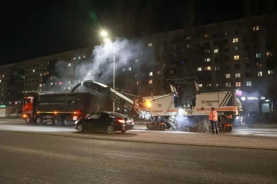 Плановый ремонт дорог начался в Нижнем