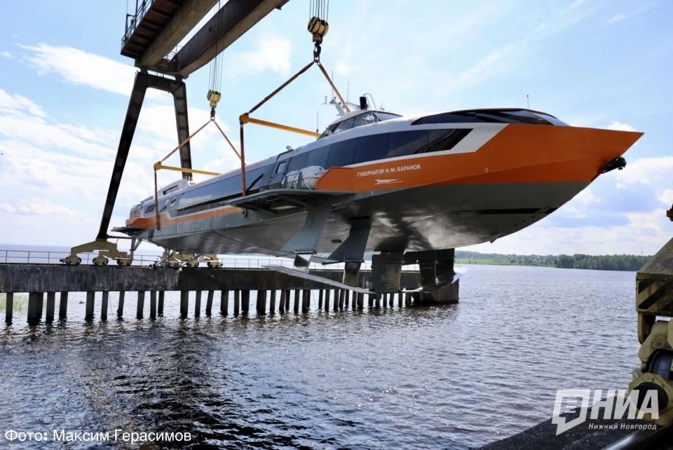 В Нижегородской области спустили на воду два новых «Метеора 120Р»