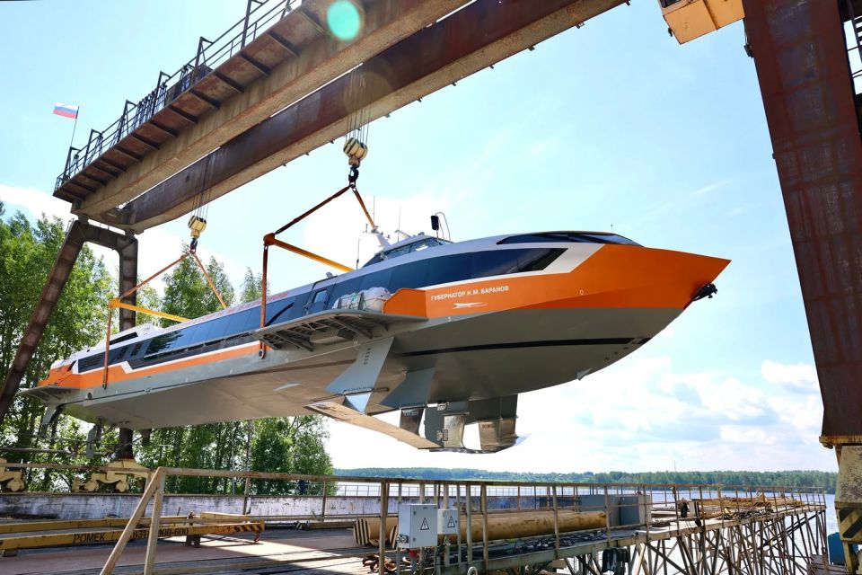 Два новых «Метеора 120Р» спустили на воду в Нижегородской области