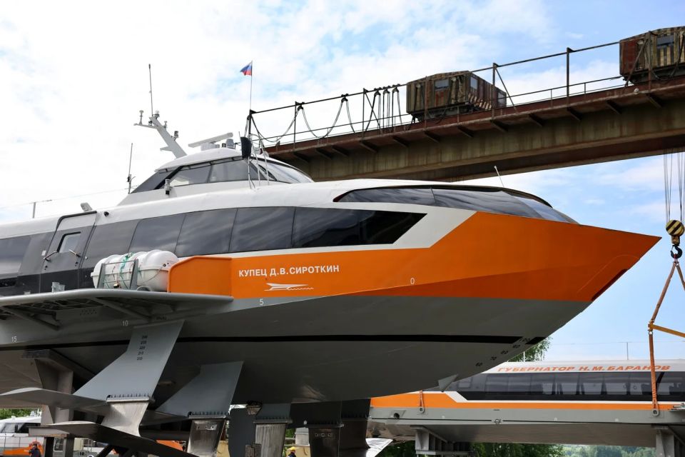Два новых «Метеора 120Р» спустили на воду в Нижегородской области Два новых «Метеора 120Р» спустили на воду в Нижегородской области