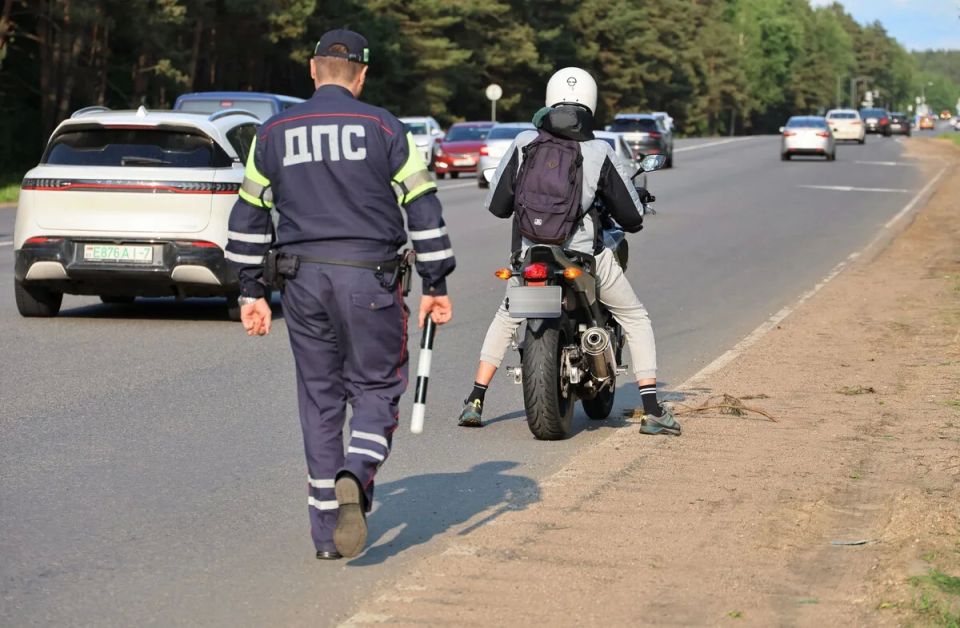 В г. Навашино полицейские остановили мотоциклиста с признаками алкогольного опьянения