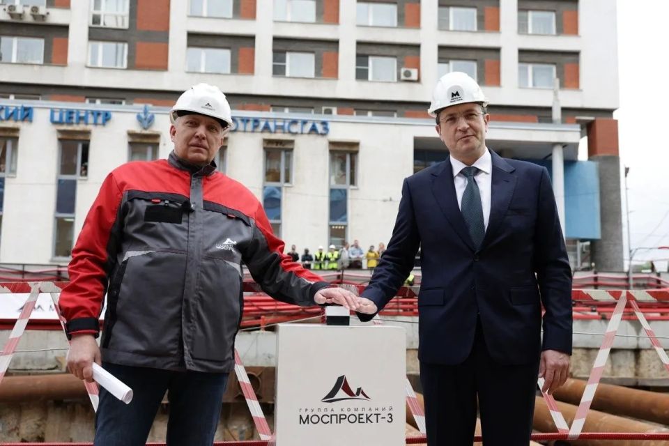 Строительство тоннеля метро от станции «Горьковская» до станции «Площадь Свободы» началось в Нижнем Новгороде 28 мая Строительство тоннеля метро от станции «Горьковская» до станции «Площадь Свободы» началось в Нижнем Новгороде 28 мая