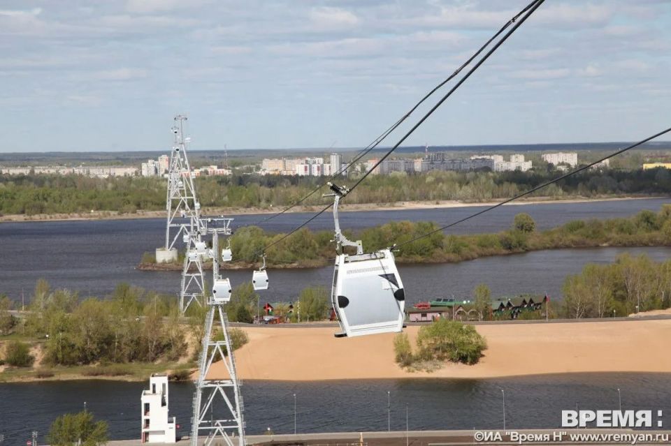 Режим повышенной готовности ввели из-за оползня у нижегородской канатки