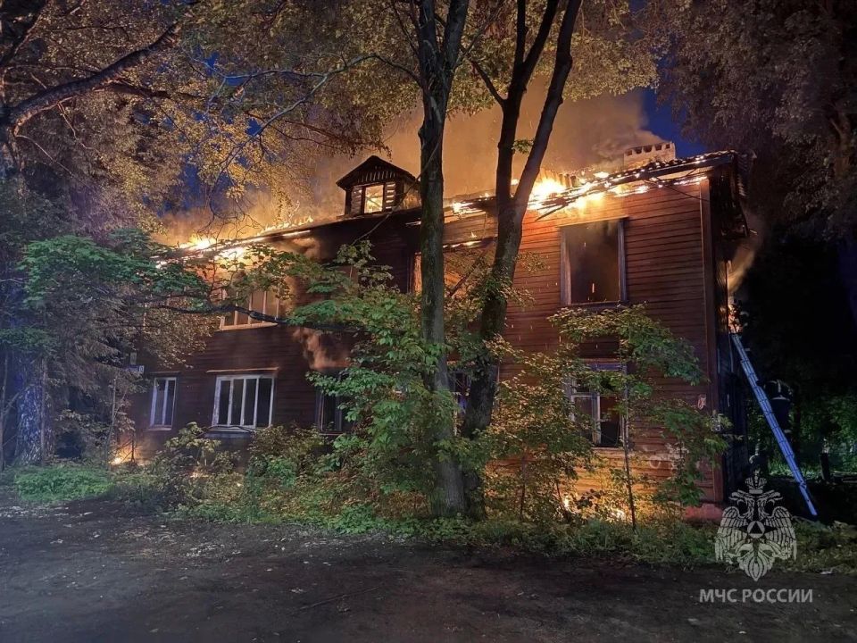В Нижнем Новгороде ликвидировано открытое горение в нежилом доме