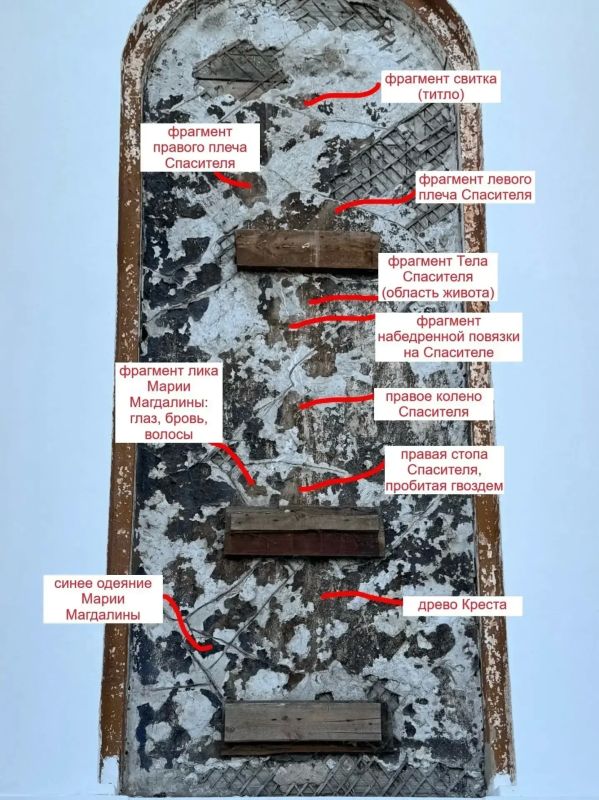 Старинную роспись обнаружили в Смоленском храме в Выездном Старинную роспись обнаружили в Смоленском храме в Выездном