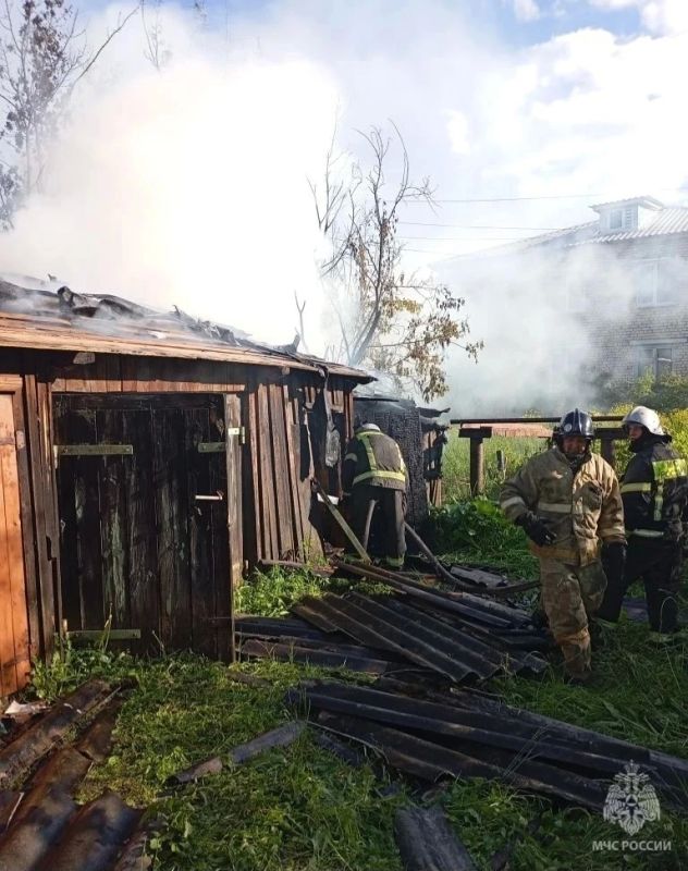 Ещё один пожар в Нижегородской области Ещё один пожар в Нижегородской области
