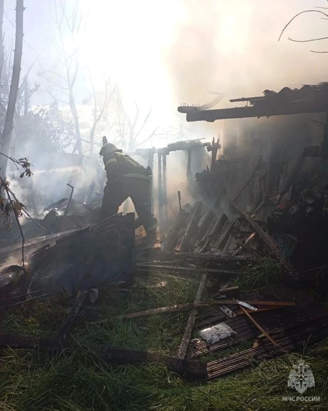 Ещё один пожар в Нижегородской области Ещё один пожар в Нижегородской области