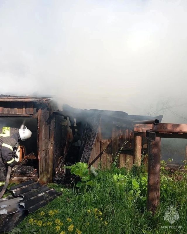 Ещё один пожар в Нижегородской области Ещё один пожар в Нижегородской области