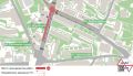 С 8 по 30 июня 2026 года в Нижнем Новгороде будет временно частично ограничено движение транспорта