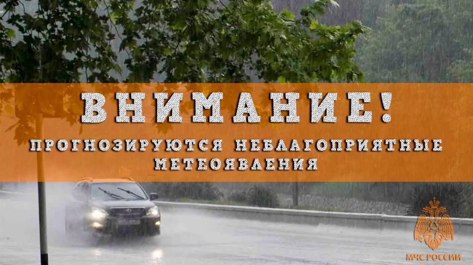 Внимание, непогода. . В ближайшие 1-3 часа 11 июня 2026 года, с сохранением вечером по Нижнему Новгороду и области ожидаются сильные дожди