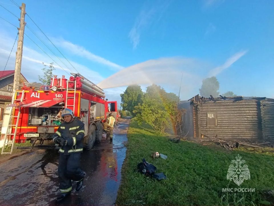 Мужчина спасен на пожаре в Нижегородской области Мужчина спасен на пожаре в Нижегородской области