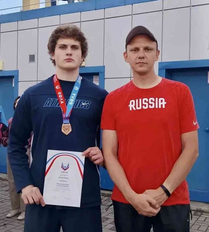 Нижегородский легкоатлет Богдан Процкив завоевал бронзовую медаль на первенстве России Нижегородский легкоатлет Богдан Процкив завоевал бронзовую медаль на первенстве России