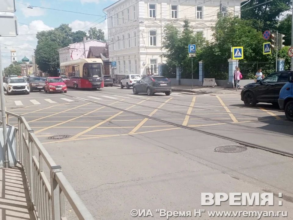 «Вафельная» разметка появилась на перекрестке Ильинской и Малой Покровской