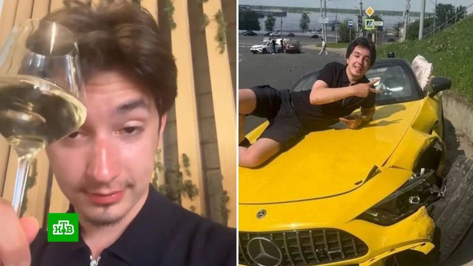 21-летнего нижегородского мажора, устроившего массовое пьяное ДТП, отправили на месяц за решетку.