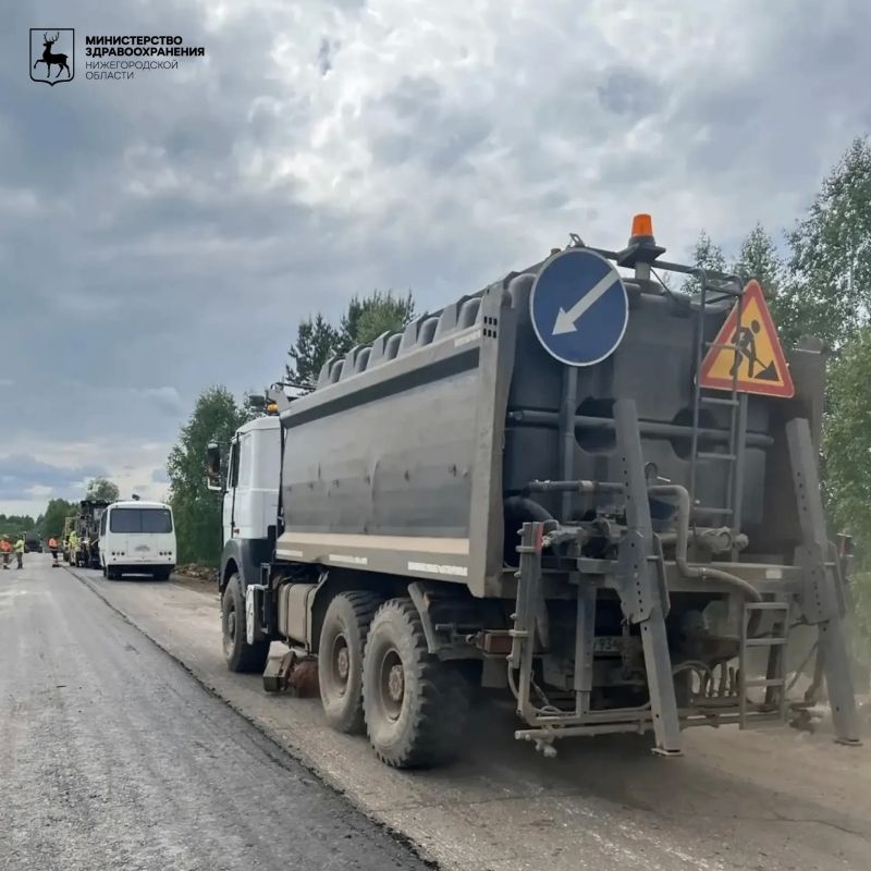 Около 270 км дорог к больницам и ФАПам обновят в Нижегородской области в 2026 году по нацпроекту «Инфраструктура для жизни»