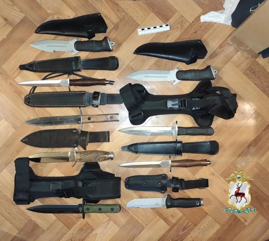 Арсенал незаконного оружия изъяли у доцента института в Нижнем Новгороде Арсенал незаконного оружия изъяли у доцента института в Нижнем Новгороде