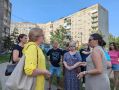 Оксана Смолина обсудила вопросы благоустройства с жителями улицы Премудрова