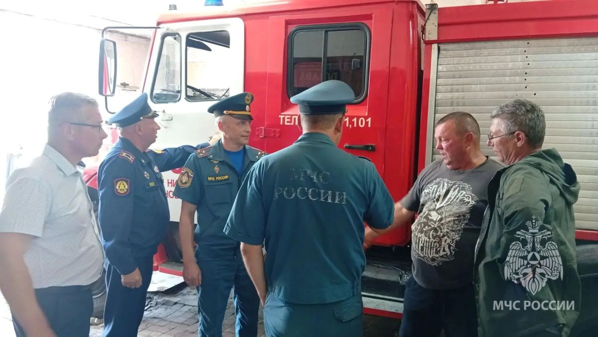 Открылась новая пожарная часть Открылась новая пожарная часть