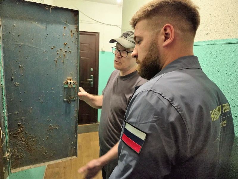 Иван Корниенко организовал выездную проверку по факту коммунальной аварии в жилом доме Иван Корниенко организовал выездную проверку по факту коммунальной аварии в жилом доме