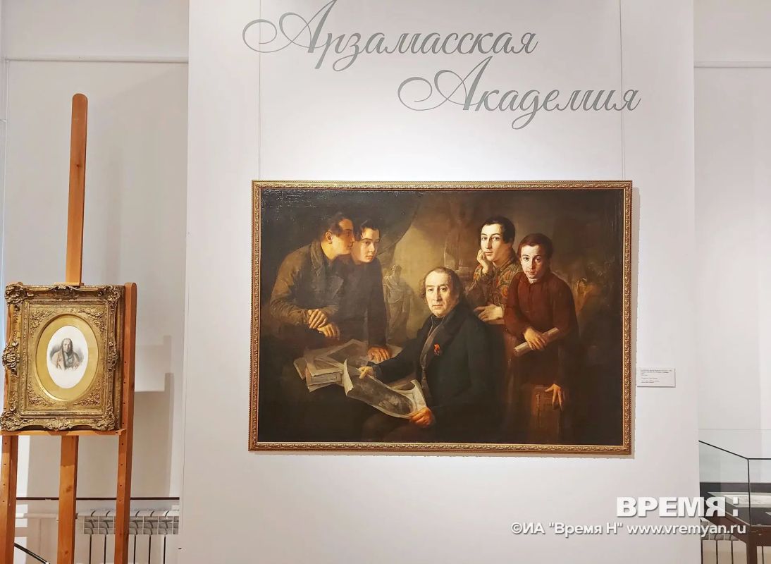 К 250-летию А.В. Ступина: в НГХМ открылась выставка «Арзамасская академия…» К 250-летию А.В. Ступина: в НГХМ открылась выставка «Арзамасская академия…»