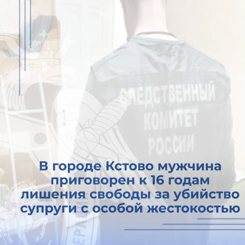 Собранные следователем следственного отдела по городу Кстово следственного управления СК России по Нижегородской области доказательства признаны судом достаточными для вынесения приговора в отношении 36-летнего мужчины