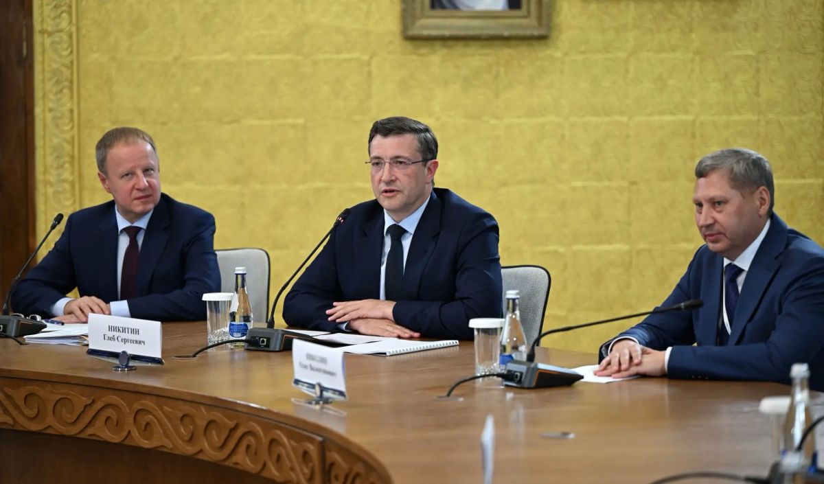 Глеб Никитин: Встретился с Президентом Киргизской Республики Садыром Жапаровым Глеб Никитин: Встретился с Президентом Киргизской Республики Садыром Жапаровым