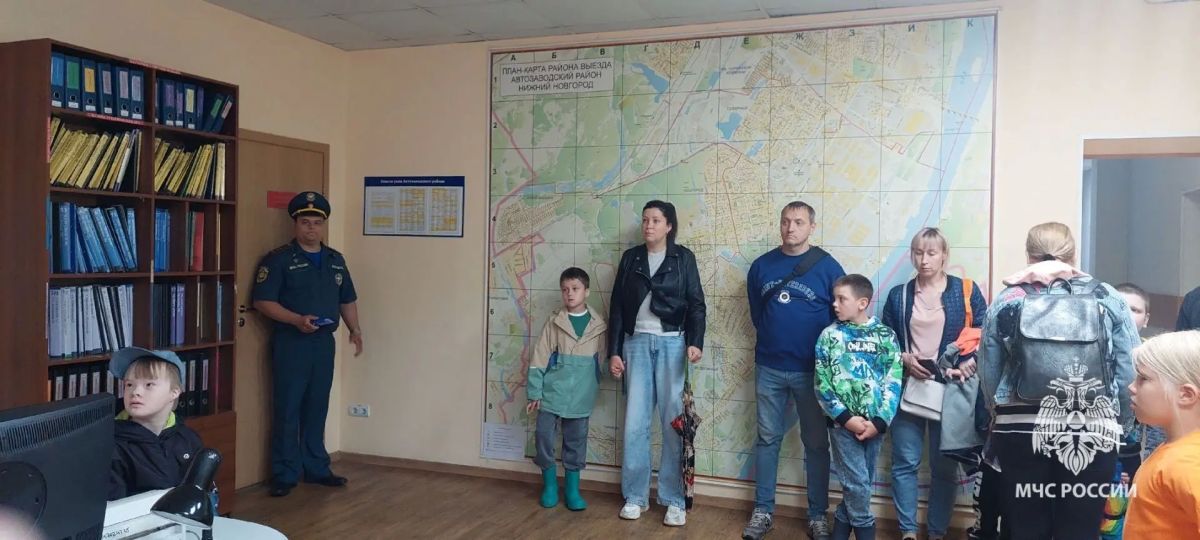 Особенная экскурсия в 9 пожарно-спасательной части Нижнего Новгорода! Особенная экскурсия в 9 пожарно-спасательной части Нижнего Новгорода!