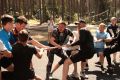 180 юных спортсменов отметили День физкультурника традиционным «Матчем гигантов»